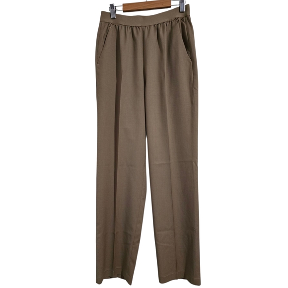 KULE Pants - EUC Kule Francis Wool Pull On Trousers Tan‎ Size S